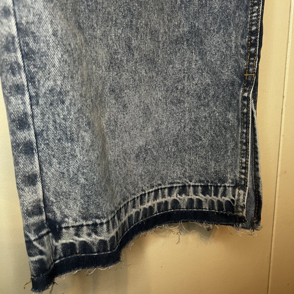 Nasty Gal Plus Size Light Wash Denim Jeans Size UK 22 US 18 100% Cotton Distress - Picture 4 of 10